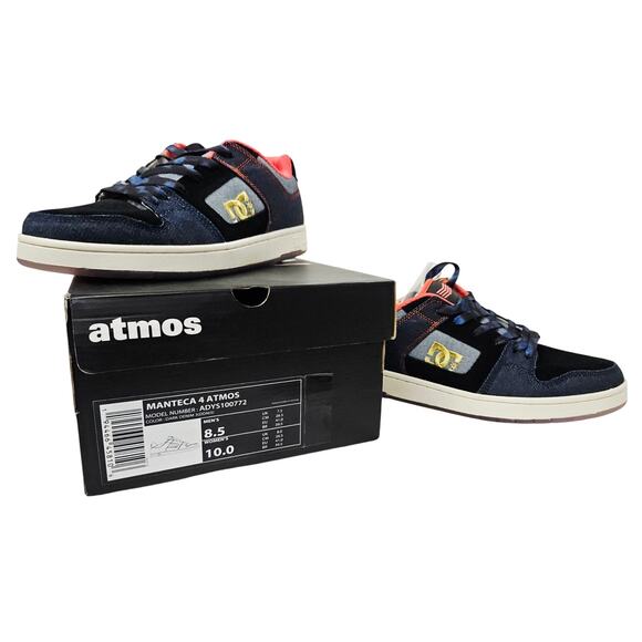 DC SHOES MANTECA 4 ATMOS DARK DENIM 3 - Picture 1 of 4